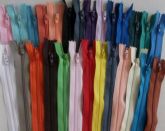 Ziper de Nylon Nº3-fino-fixo de 50 cm