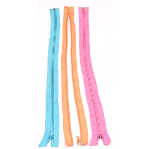 Ziper de Nylon Nº3-fino-fixo de 45 cm
