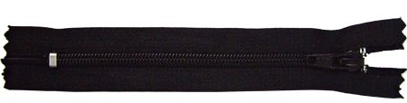 Ziper de Nylon Nº3-fino-fixo de 25 cm