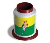 Linha PIPA 10 200J MINIKING VERMELHO 100% ALG TEX 90 c/30 dz