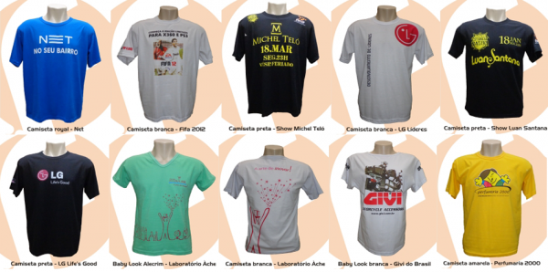 Camisetas Promocionais