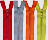 Ziper de Nylon Nº3-fino-fixo de 20 cm