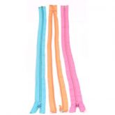 Ziper de Nylon Nº3-fino-fixo de 45 cm